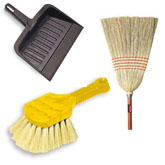 Brooms, Brushes and Dust Pans