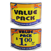 Family and Value Pack Labels