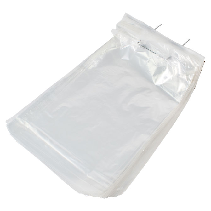 20.5" x 13.5" + 1.5" Lip Clear Poly Bag 750/case
