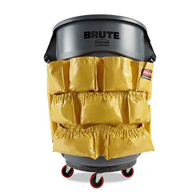 BRUTE® Container Caddy Bag - Yellow, 6/Case