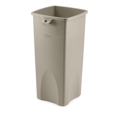 Untouchable® Square Container - 23 gallon, Beige