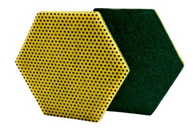 Lavex 7 1/2 x 4 x 1 3/4 Large Yellow Cellulose Sponge