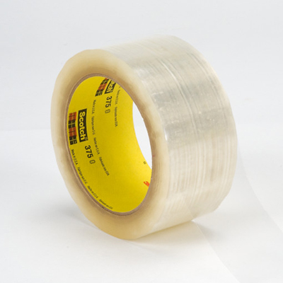 Scotch® 375 Box Sealing Tape, 3.1 mil