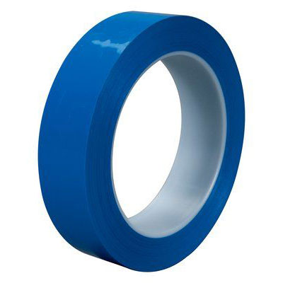 3M™ Polyethylene Tape 483, Blue, 1 in x 36 yd, 5.3 mil, 36 rolls