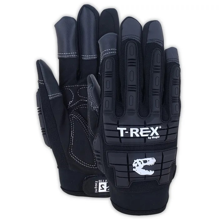 Magid T-REX Primal Series TRX606 Light Duty Mechanics Impact Glove Medium