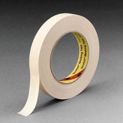 3M 101+ Masking Tape, Tan - 36 pack