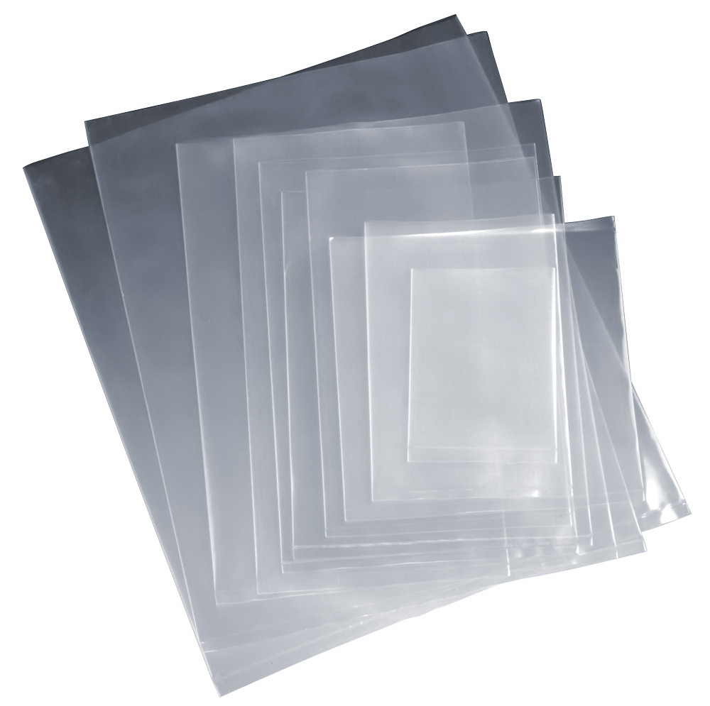 Low Density Flat Poly Bags - 4 x 12, 1Mil, 1000/Case