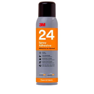 3M Foam Fast 74 Cylinder Spray Adhesive, Clear, Large Cylinder (NET WT 28.8 lb)