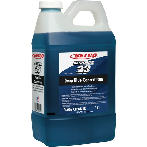 Betco Deep Blue Concentrate - 2 L, Fastdraw, 4/Case