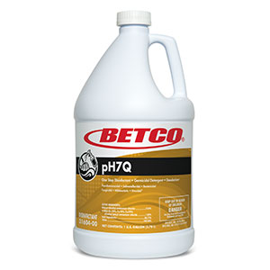 Betco pH7Q Disinfectant - 1 Gallon Bottle, 4/Case
