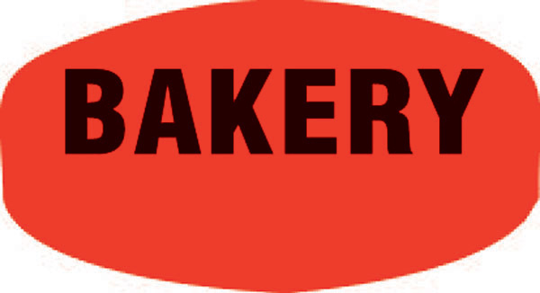 Bakery (Write On) Label 12321 1000/roll