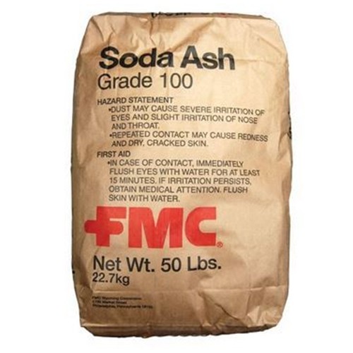 Soda Ash Grade 100 - 50 lb Bag - M. Conley Company