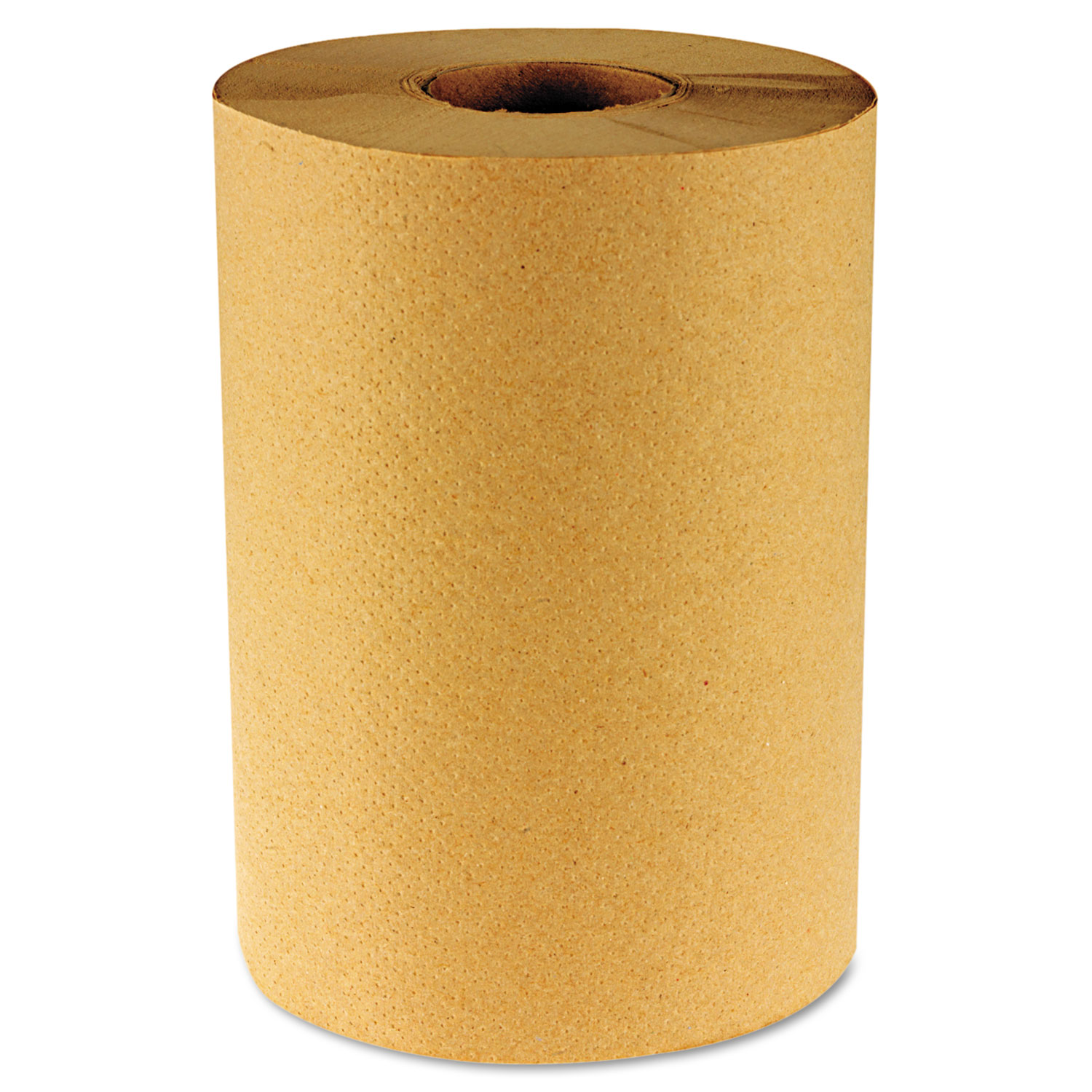 Hardwound Paper Towels - Nonperforated, 1-Ply Natural/Kraft, 8