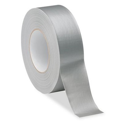 Industrial Grade Duct Tape - Silver, 96 mm x 55 m, 10.2 mil, 12/Case