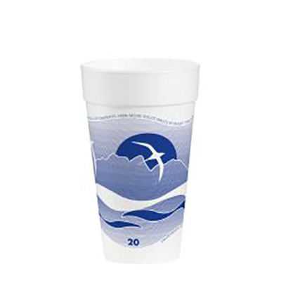 J Cup® Insulated Foam Cup - 20oz, Blueberry Horizon® Print