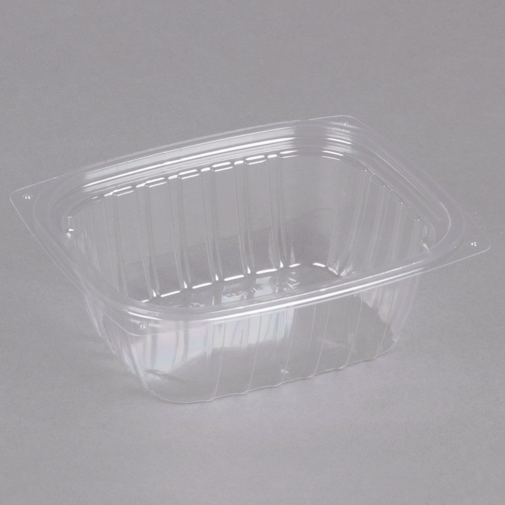 ClearPac® Plastic Container - 12oz, Clear