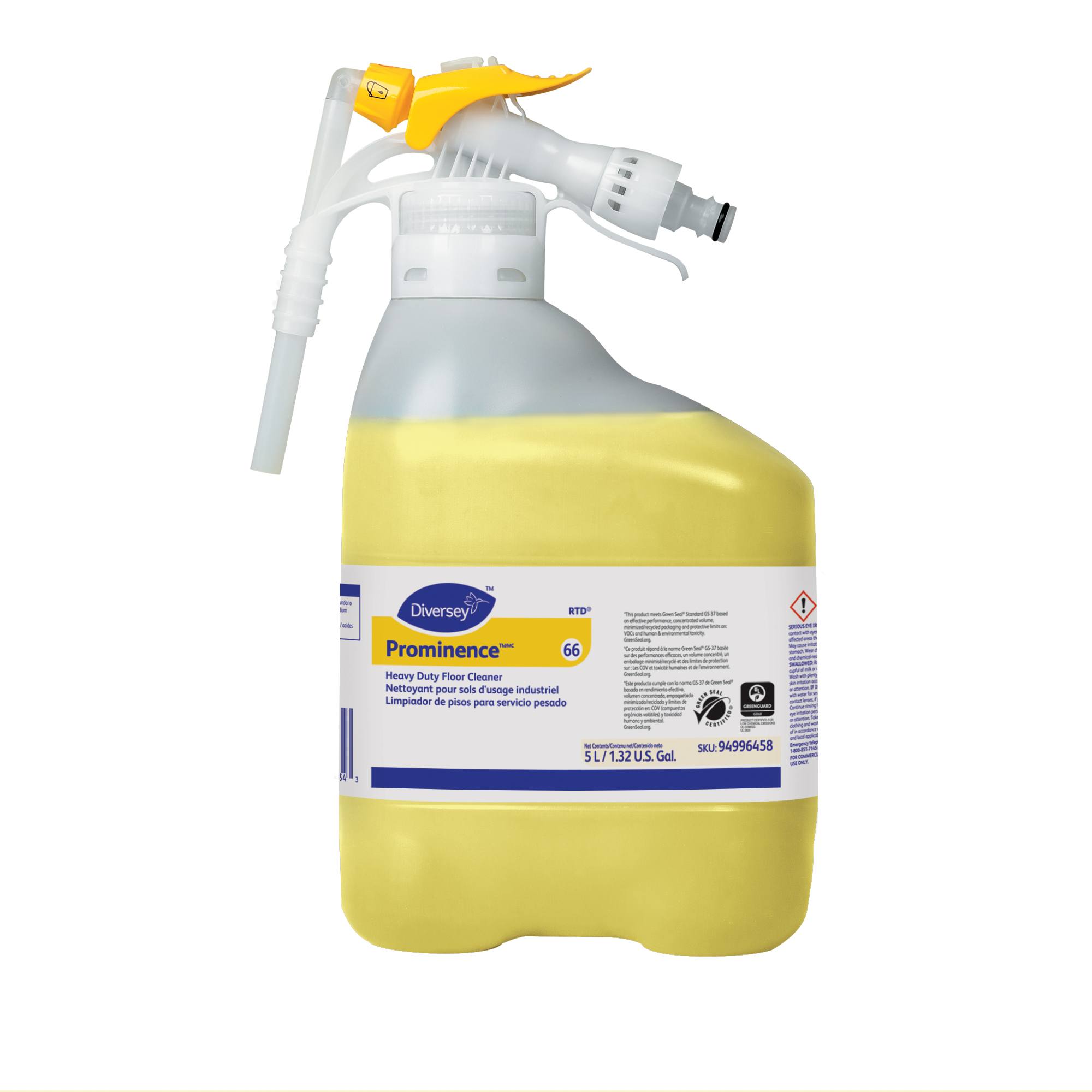 Diversey Prominence HD Floor Cleaner - 5 L RTD