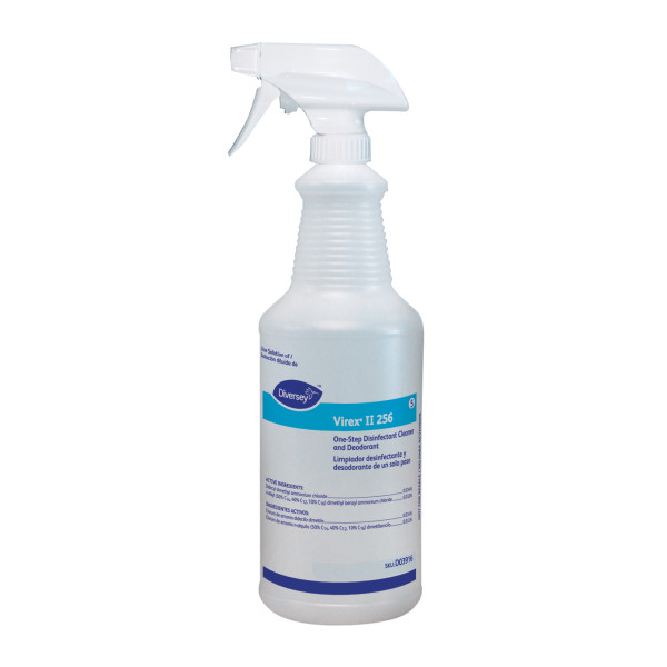 Diversey Virex® II 256 Empty Spray Bottle - 32 oz, 12/Case