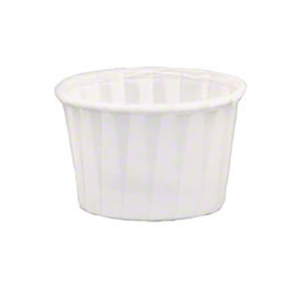 1.25oz Paper Portion Cup Containers F125 5000/case