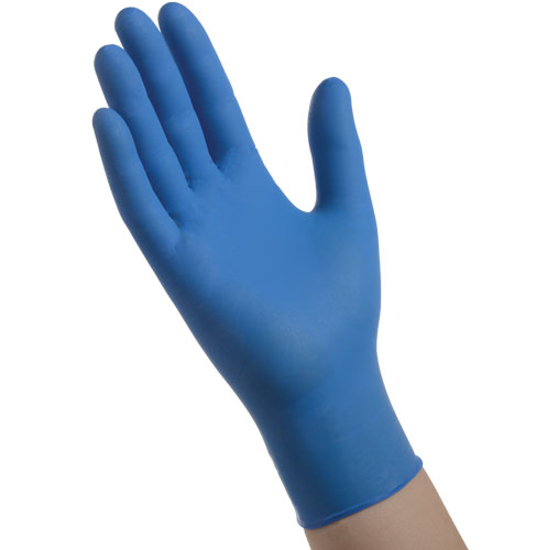 Blue Nitrile Powder-Free Small Gloves 10 box/case