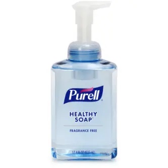 PURELL® HEALTHY SOAP® Gentle & Free Foam 515 mL Counter Top Pump Bottle 4/case