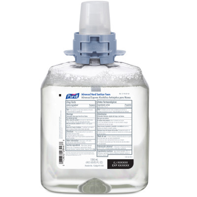 PURELL® FMX-12™ Advanced Hand Sanitizer Foam - 1200 mL Refill, 4/Case