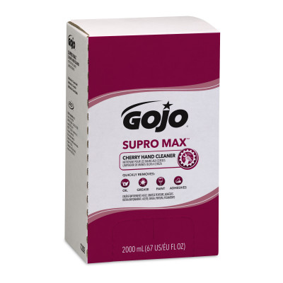 GOJO® Supro Max™ Pro™ TDX™ Cherry Hand Cleaner - 2000 mL Refill, 4/Case