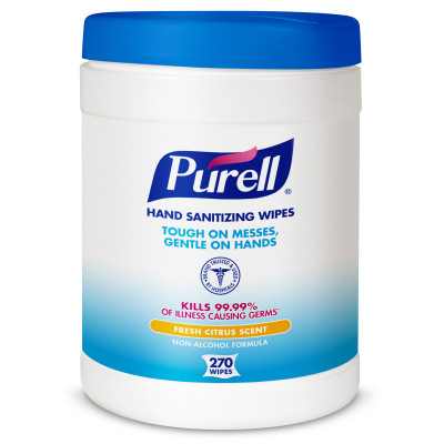 PURELL® Hand Sanitizing Wipes - 270 Wipes Eco-Fit, 6/Case