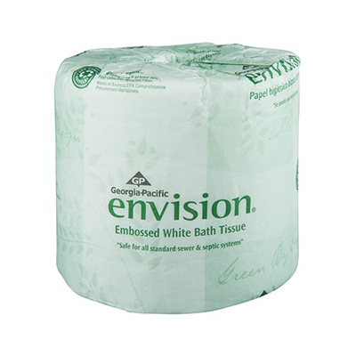 GP Envision® Embossed Bathroom Tissue - 550 sheets, 80 rolls