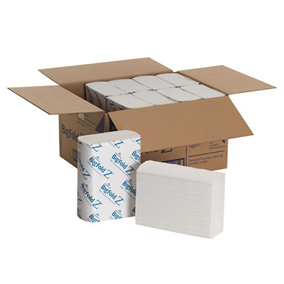 GP BigFold Z® Premium C-Fold Paper Towels - 10.2 x 11, White, 220/Pack, 10/Case