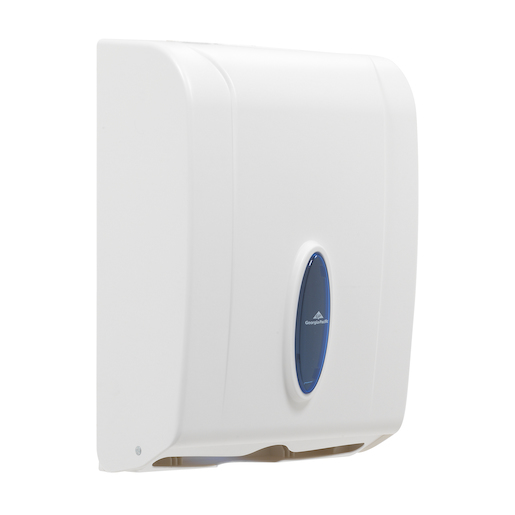 GP Pro C-Fold/Multifold Paper Towel Dispenser - White, 5.500 x 11.100 x 15.400