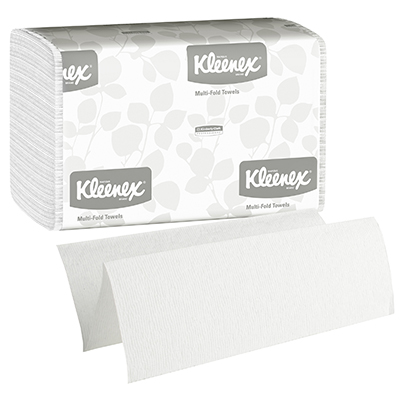 Kleenex® Multi-Fold Towels - 9.2 x 9.4, 150/Pack, 16/Case