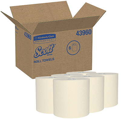 Scott® Hard Roll Towels - 7.5 x 900'