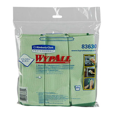 WypAll® Microfiber Cloths with Microban® - 15.75