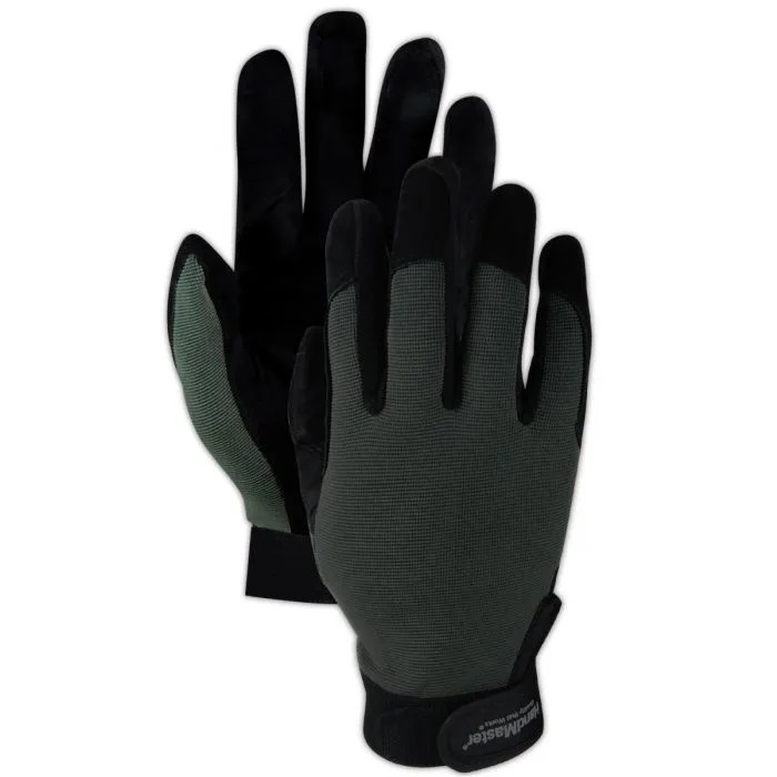 Magid® HandMaster® MECH108 Goat Grain Leather Palm Mechanics Gloves Large