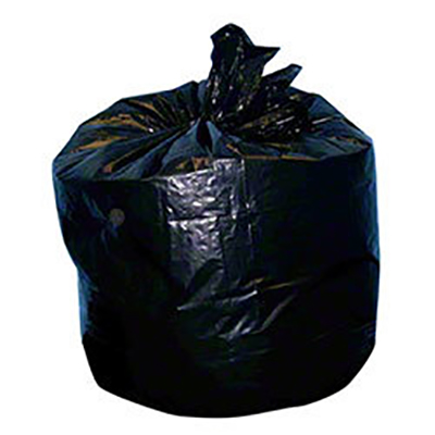 Phenom™ Heavy-Duty Can Liners - 30 x 36, 20 - 30 gallons, 0.8mil, Black, Folded