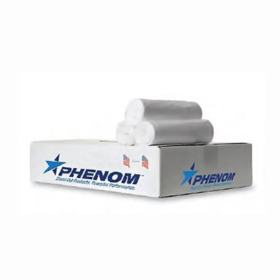 Phenom™ Premium LLDP Folded Can Liners - 24 x 33, 12 - 16 gallons, 1mil, Clear