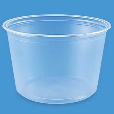 16 oz. BPA Free Food Grade Round Container with Lid (T41016CP