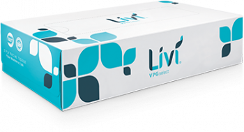 Livi® VPG Flat Box Facial Tissue - 2 ply, 8.37
