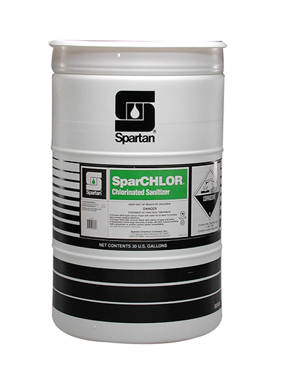 SparCHLOR® Chlorinated Sanitizer 30 Gallon Drum