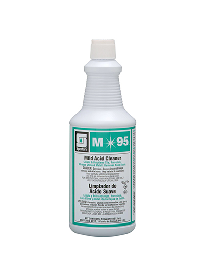 M 95® Mild Acid Bowl Cleaner Quart 12/case